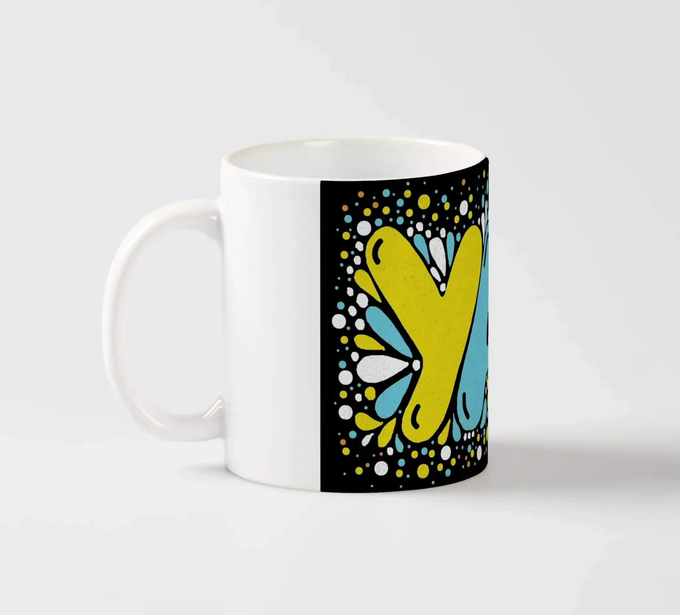 YAY ceramic mug by Matthew Taylor Wilson