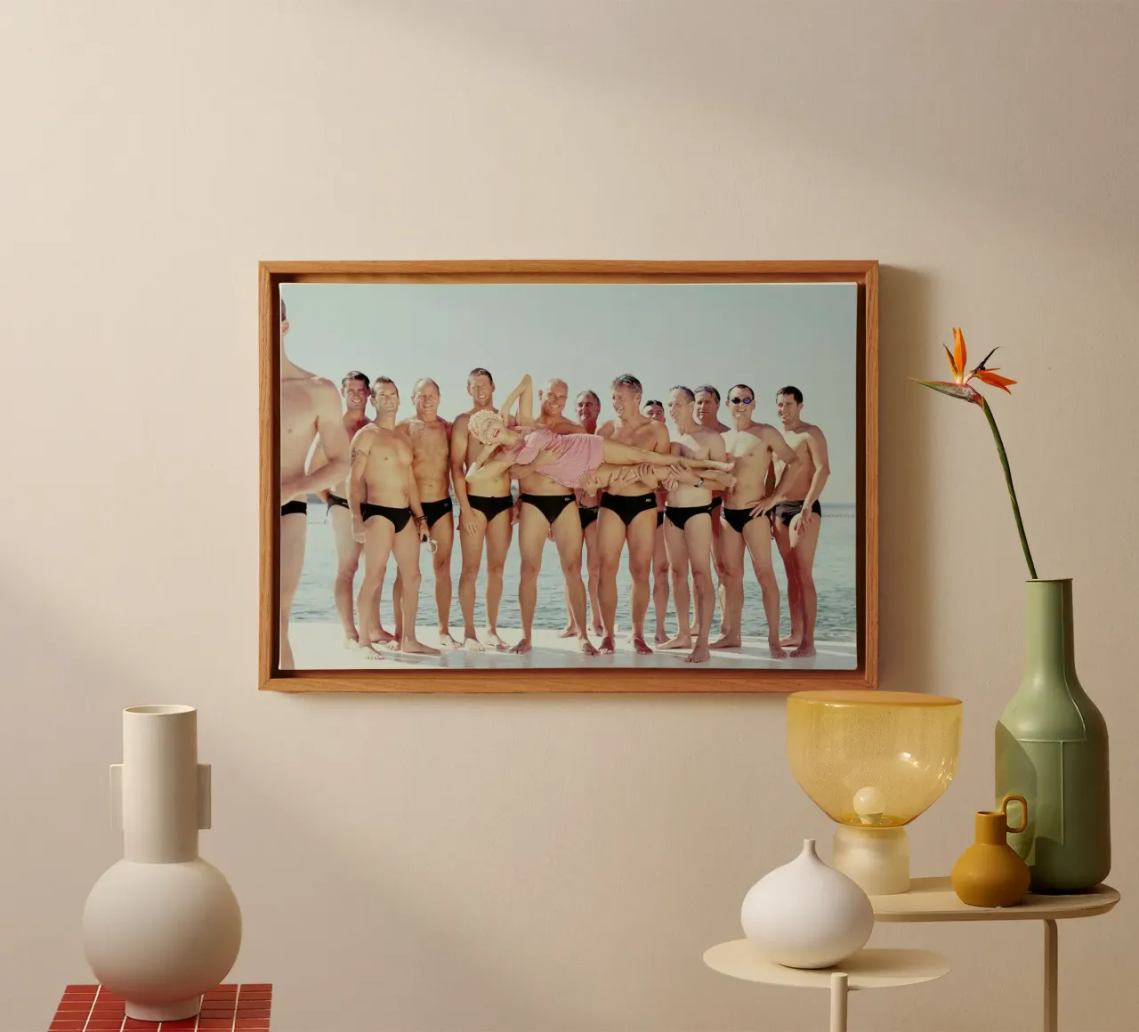 Kewpie 1 tela con Cornice a cassetta da Julian Wolkenstein