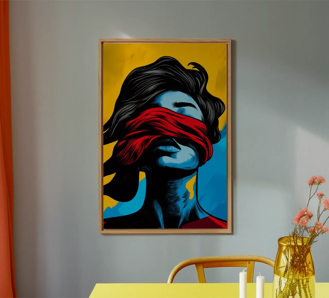 Fuoco cieco alluminio dibond da melipo-art