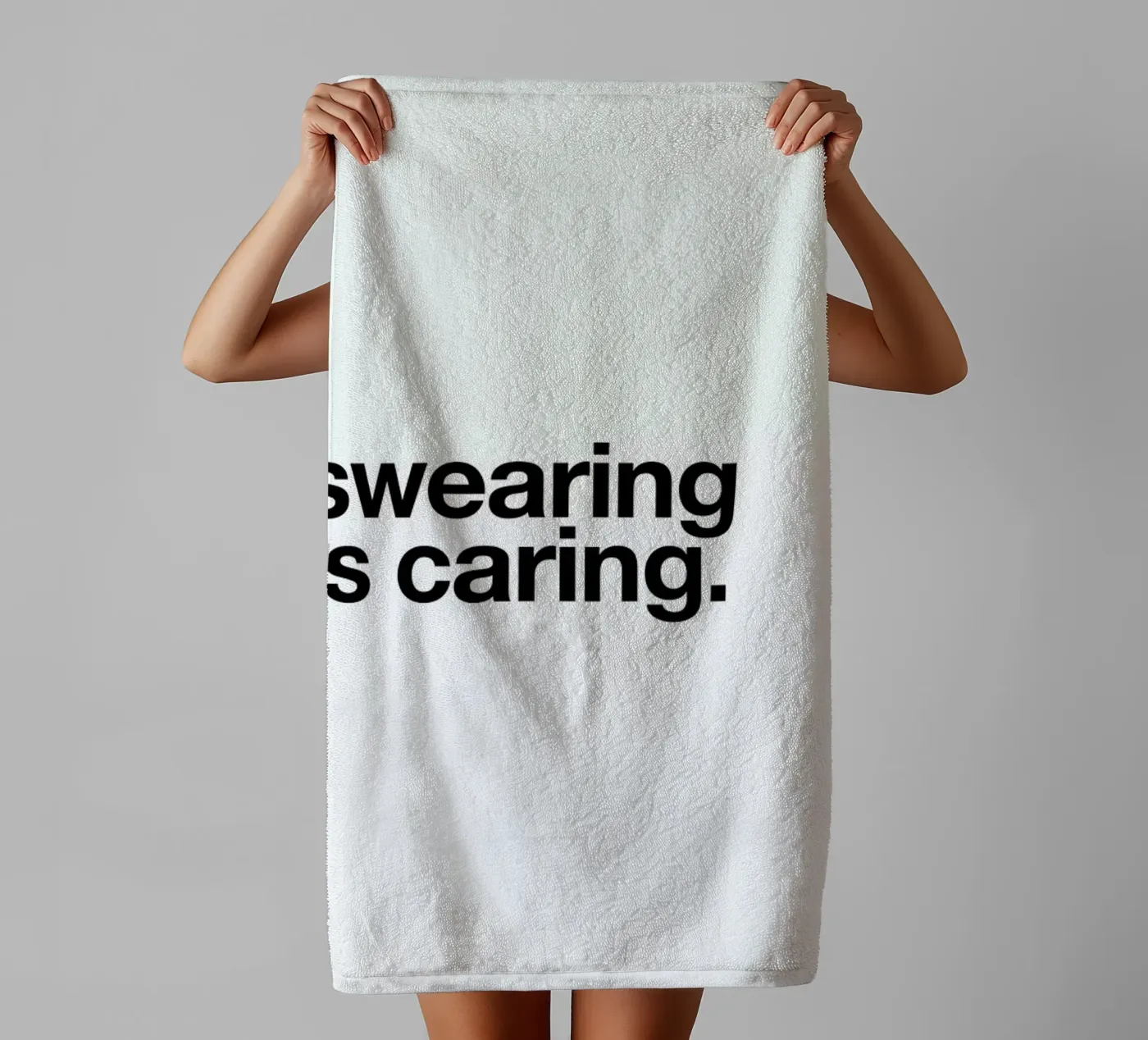 Manners badhanddoek van Studio One