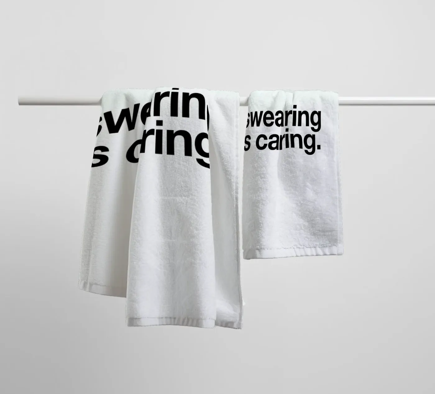 Manners badhanddoek van Studio One