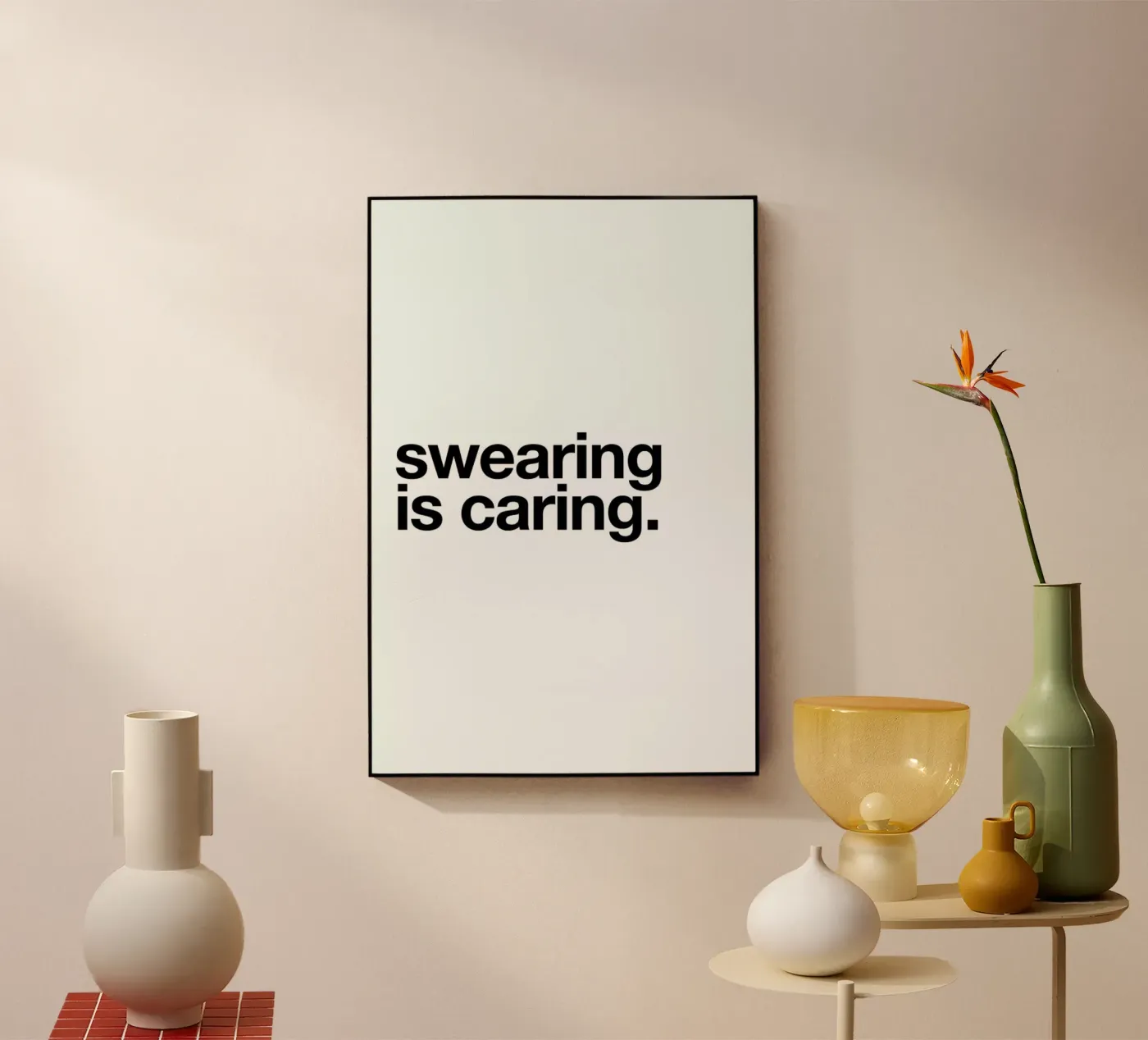 Manners acrylic glass by Studio One