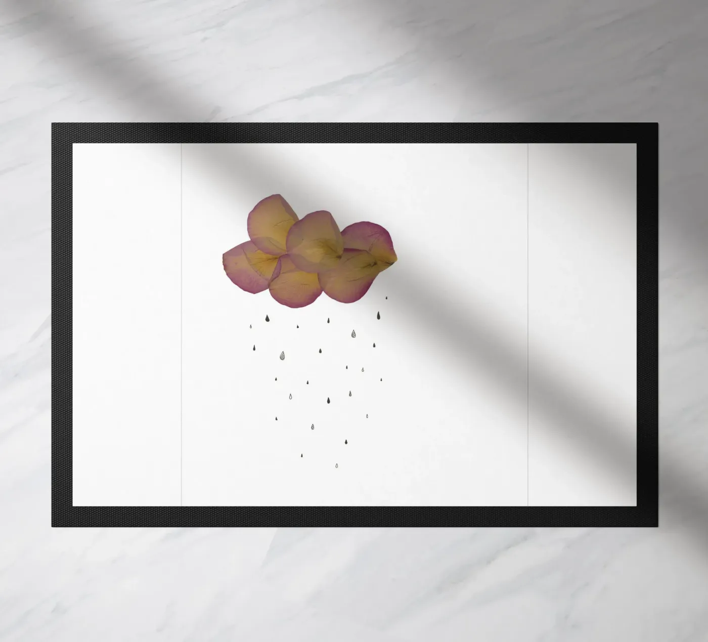 Leave - Cloud deurmat van Mie Frey Damgaard