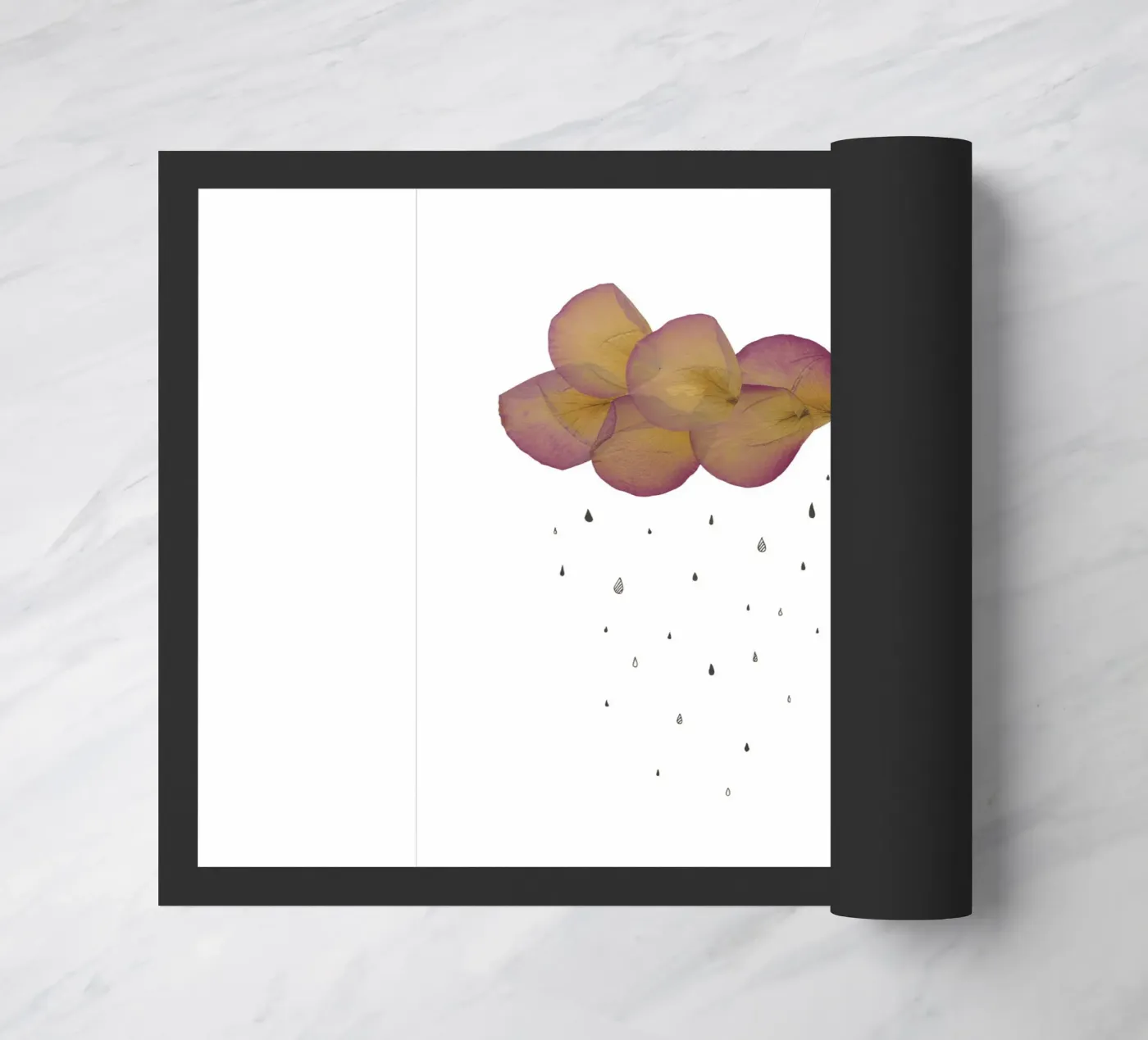 Leave - Cloud deurmat van Mie Frey Damgaard