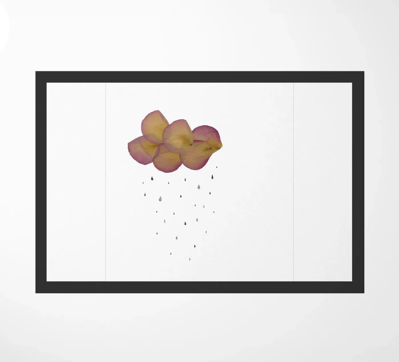 Leave - Cloud deurmat van Mie Frey Damgaard