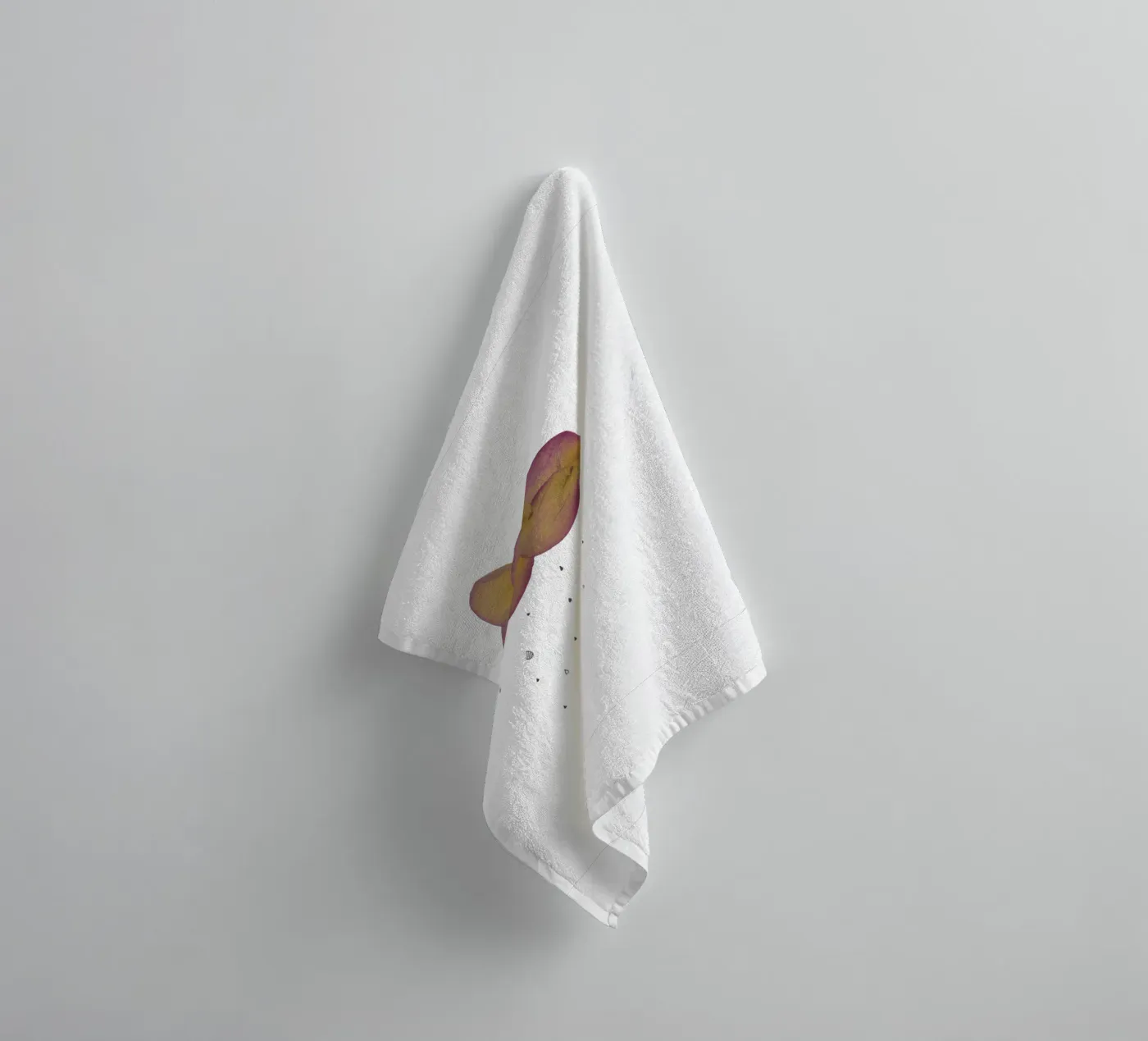 Leave - Cloud towel by Mie Frey Damgaard