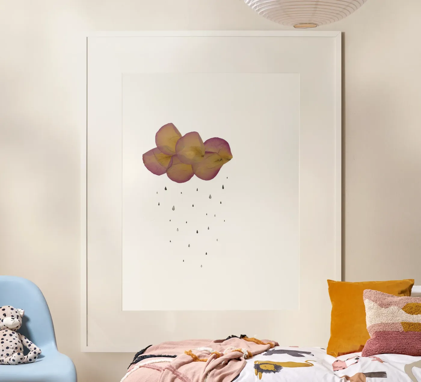 Leave - Cloud poster by Mie Frey Damgaard