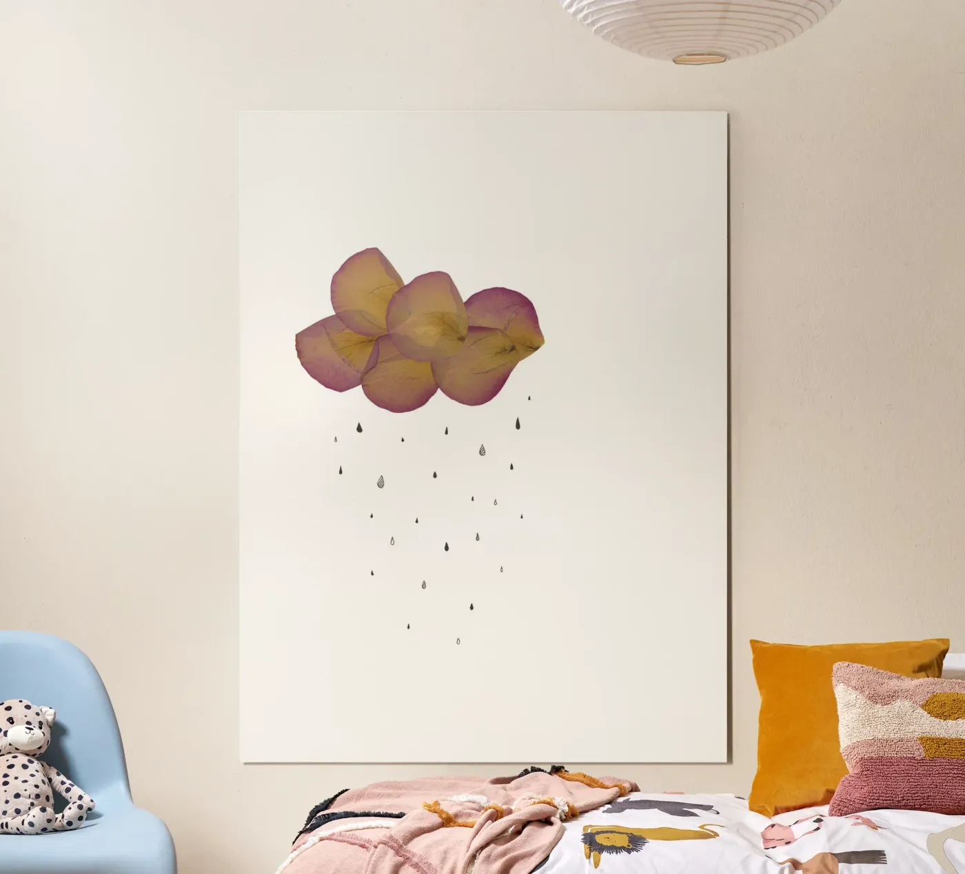 Leave - Cloud poster by Mie Frey Damgaard