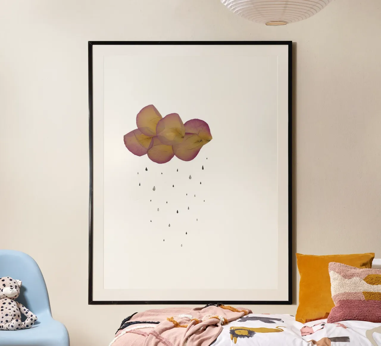 Leave - Cloud poster by Mie Frey Damgaard