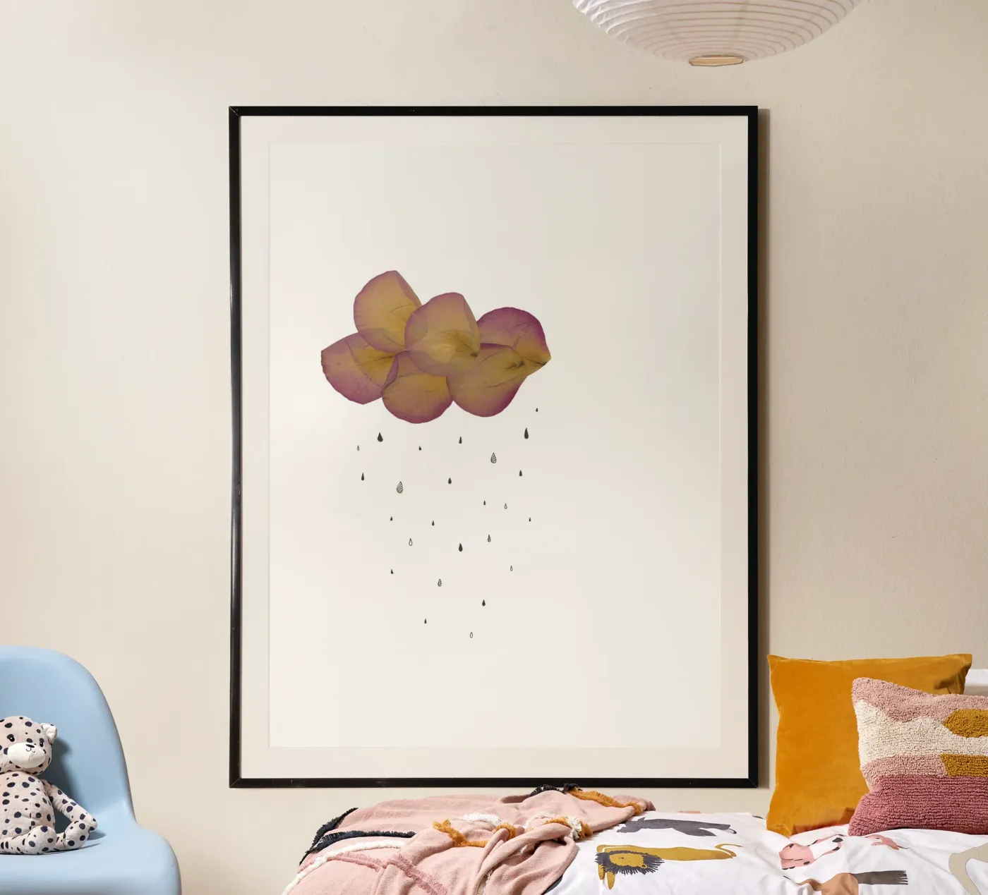 Leave - Cloud poster by Mie Frey Damgaard