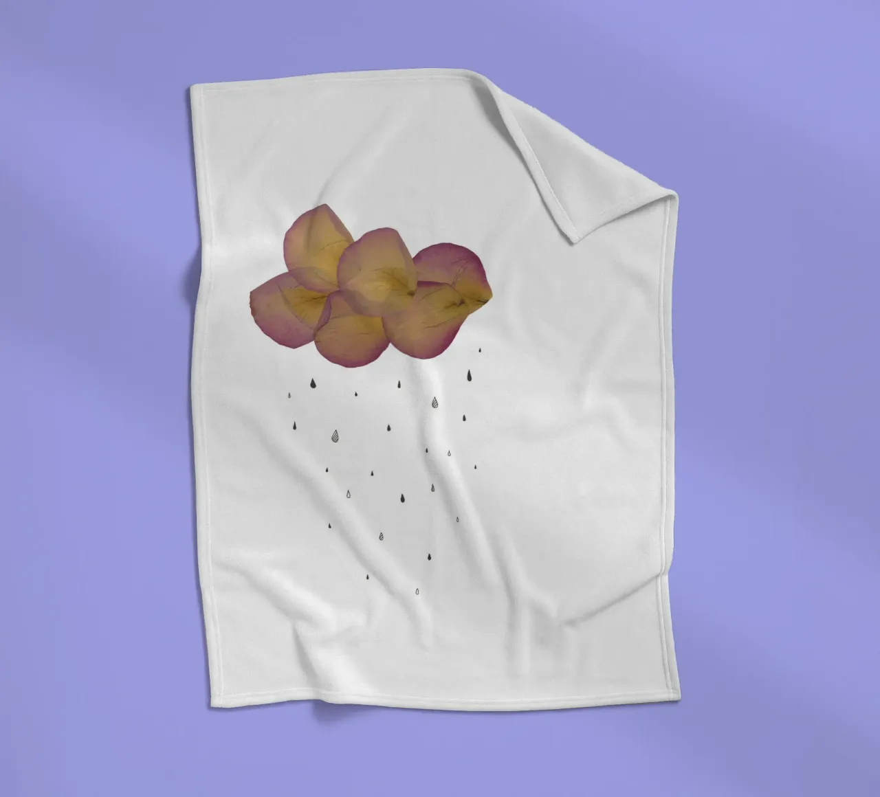 Leave - Cloud Fleecedecke von Mie Frey Damgaard