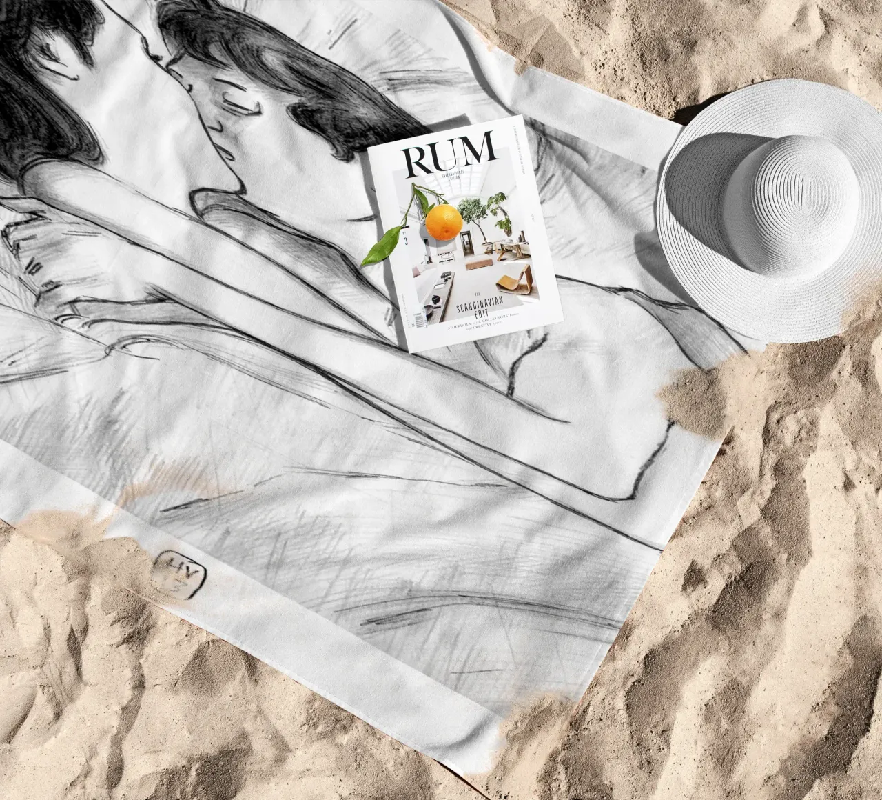 Le baiser telo mare da Humphrey VIDAL