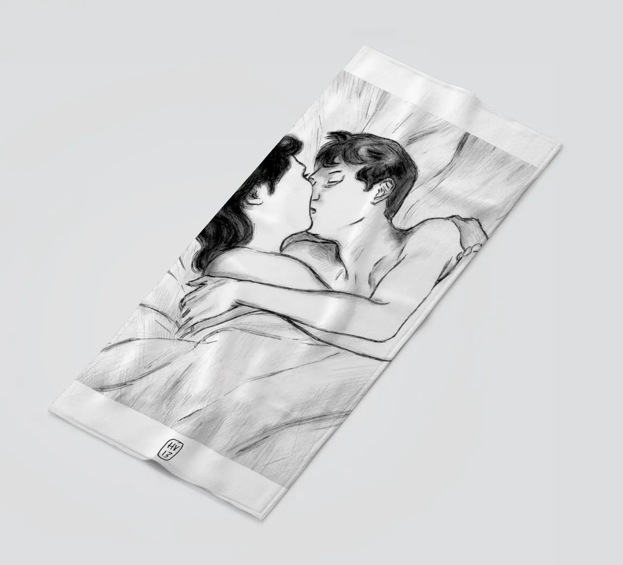 Le baiser telo mare da Humphrey VIDAL