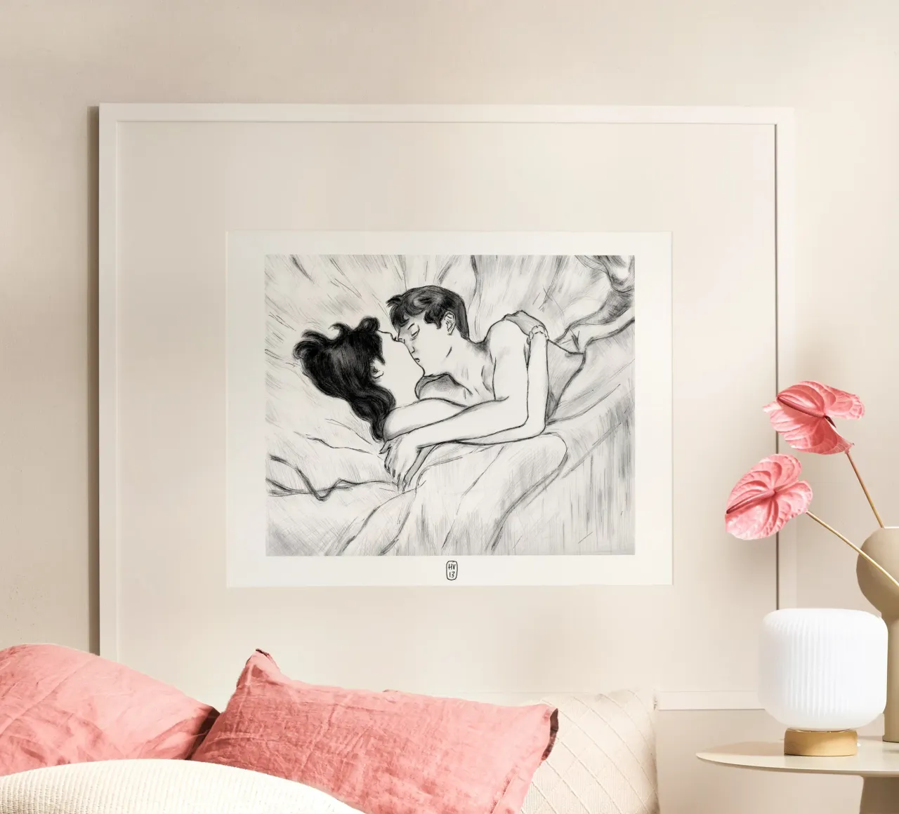 Le baiser poster da Humphrey VIDAL