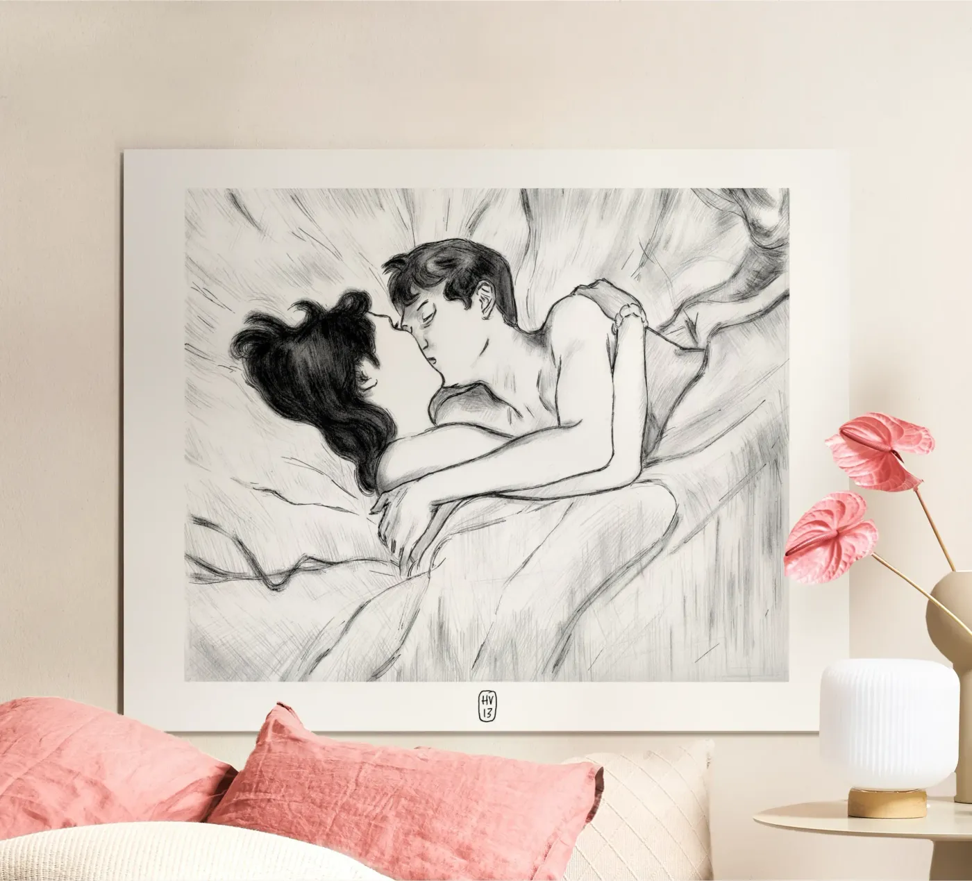 Le baiser poster da Humphrey VIDAL