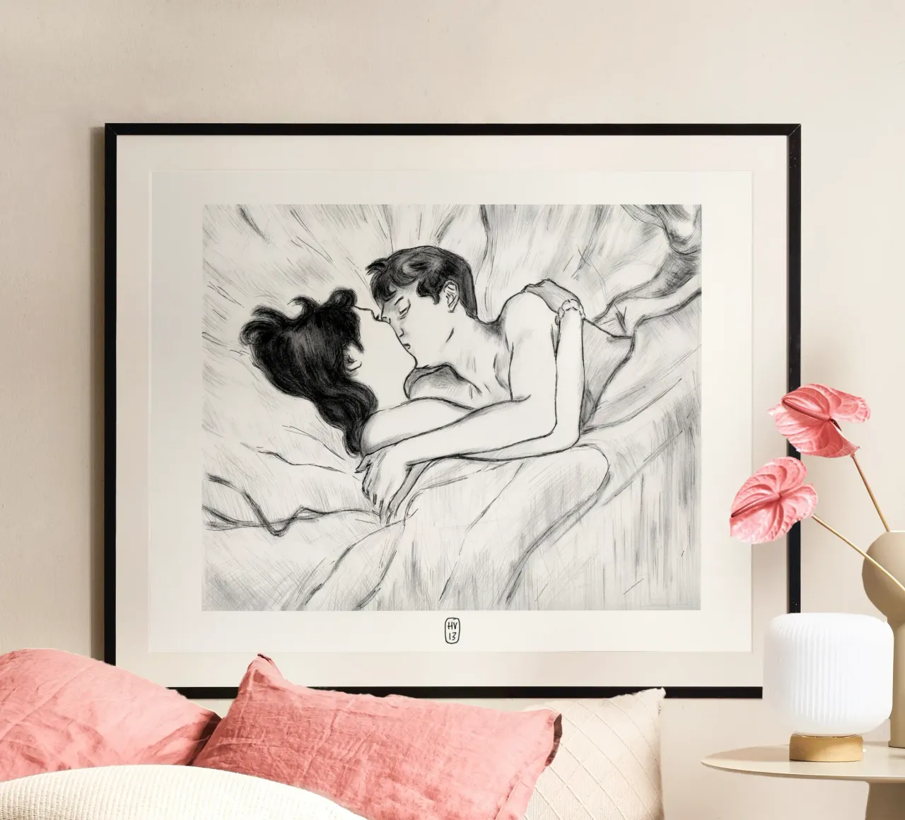 Le baiser poster da Humphrey VIDAL