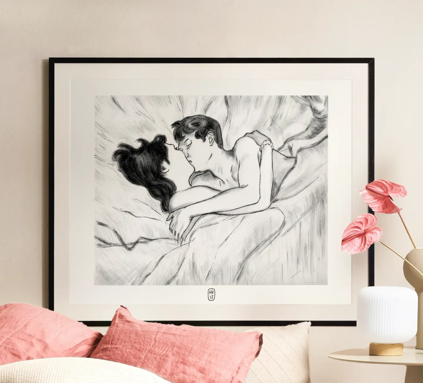 Le baiser poster da Humphrey VIDAL