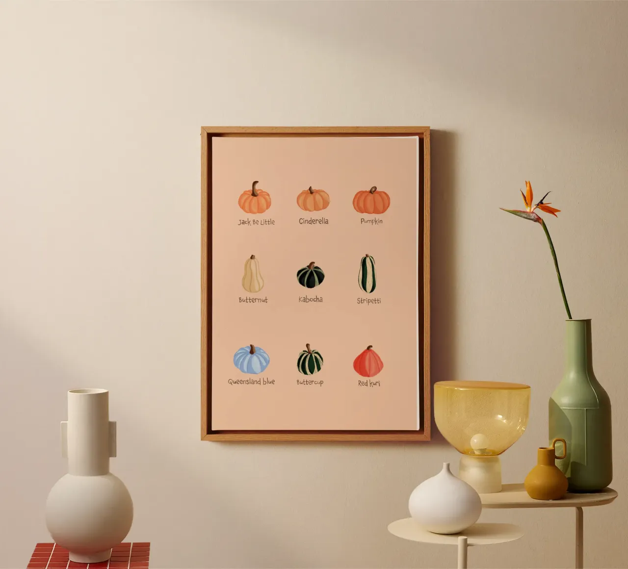 Squash canvas by Papergreyy