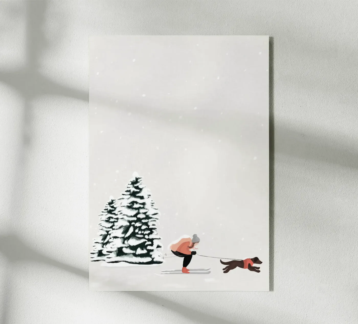 Ski trip plexiglass da Papergreyy