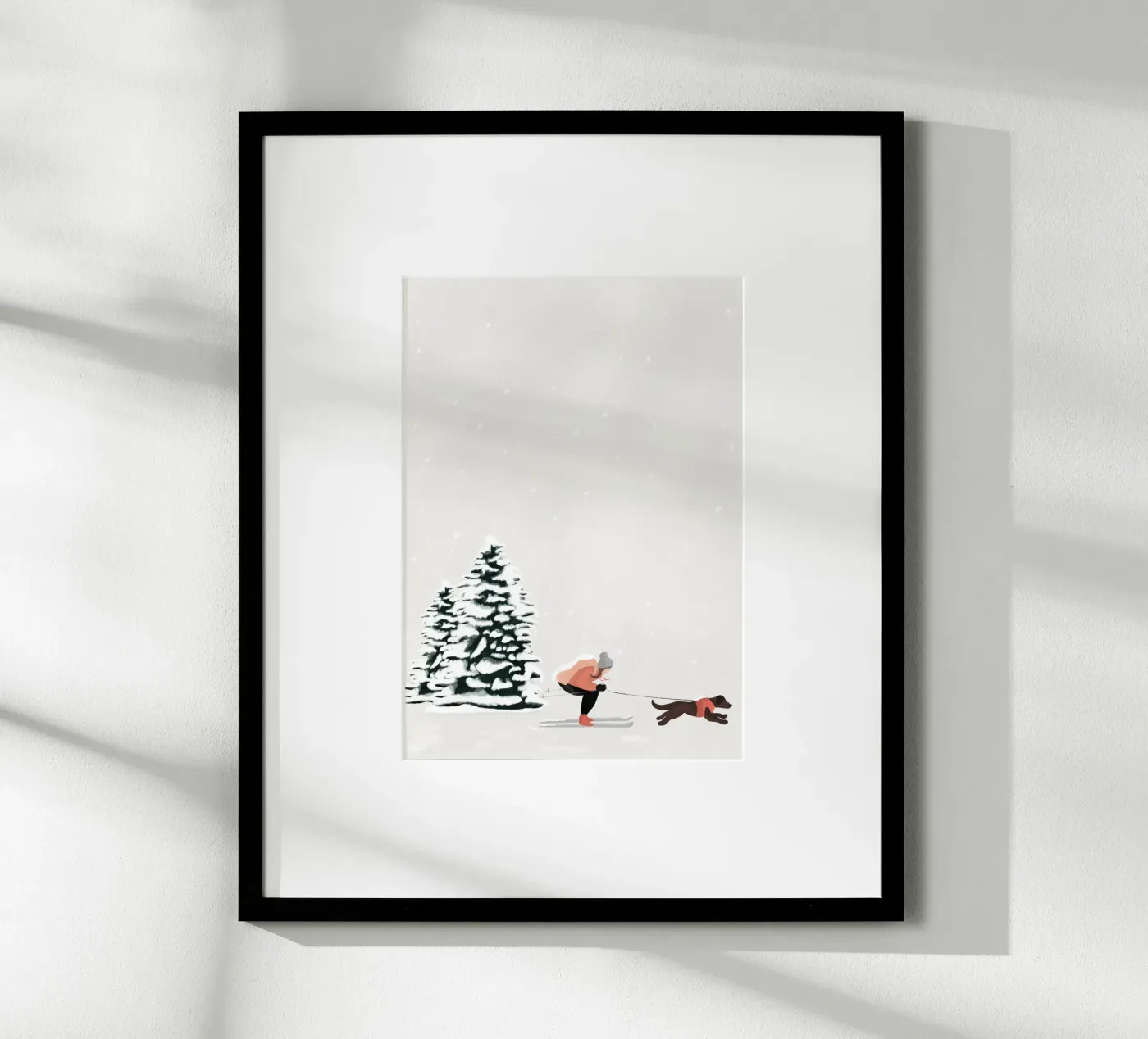 Ski trip poster da Papergreyy