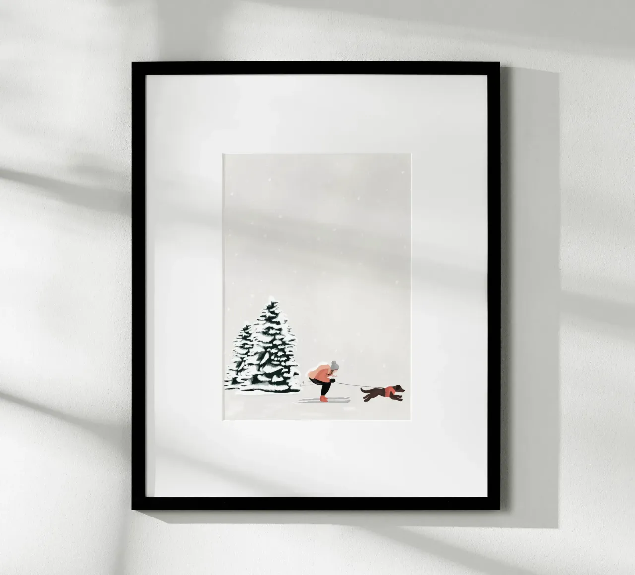 Ski trip poster da Papergreyy