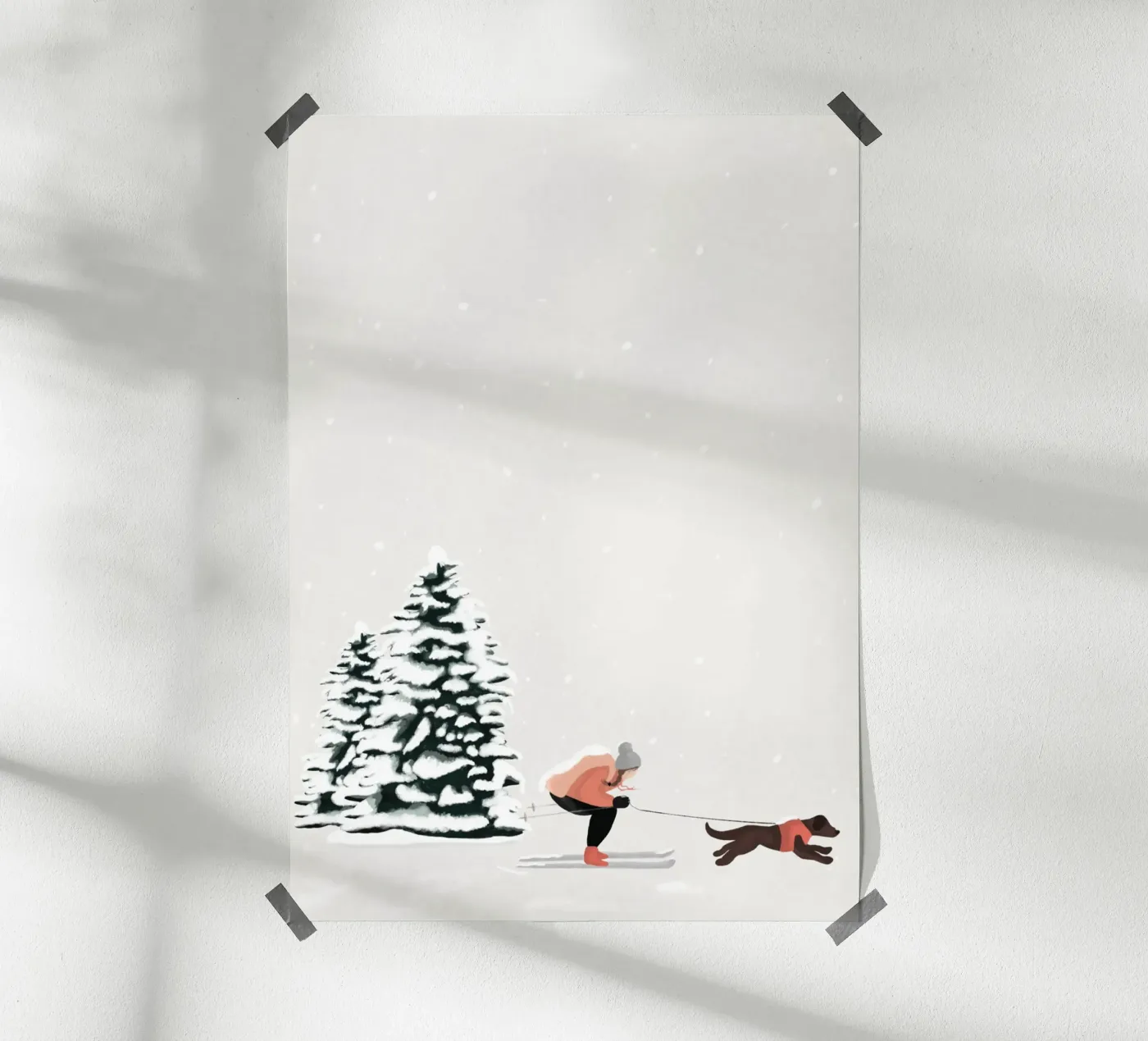 Ski trip poster da Papergreyy