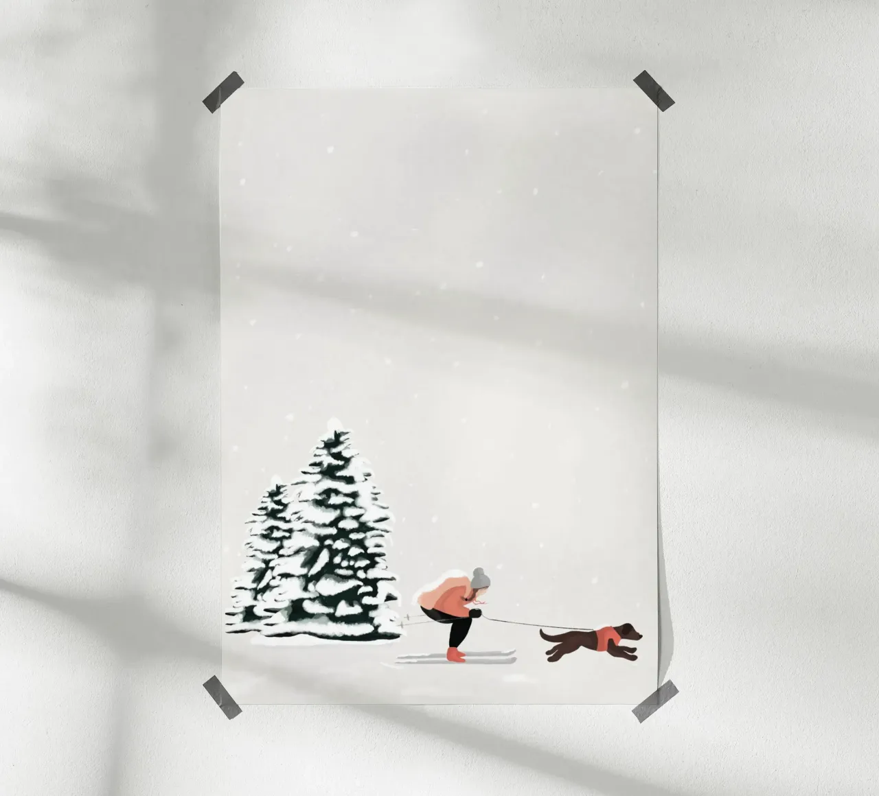 Ski trip poster da Papergreyy