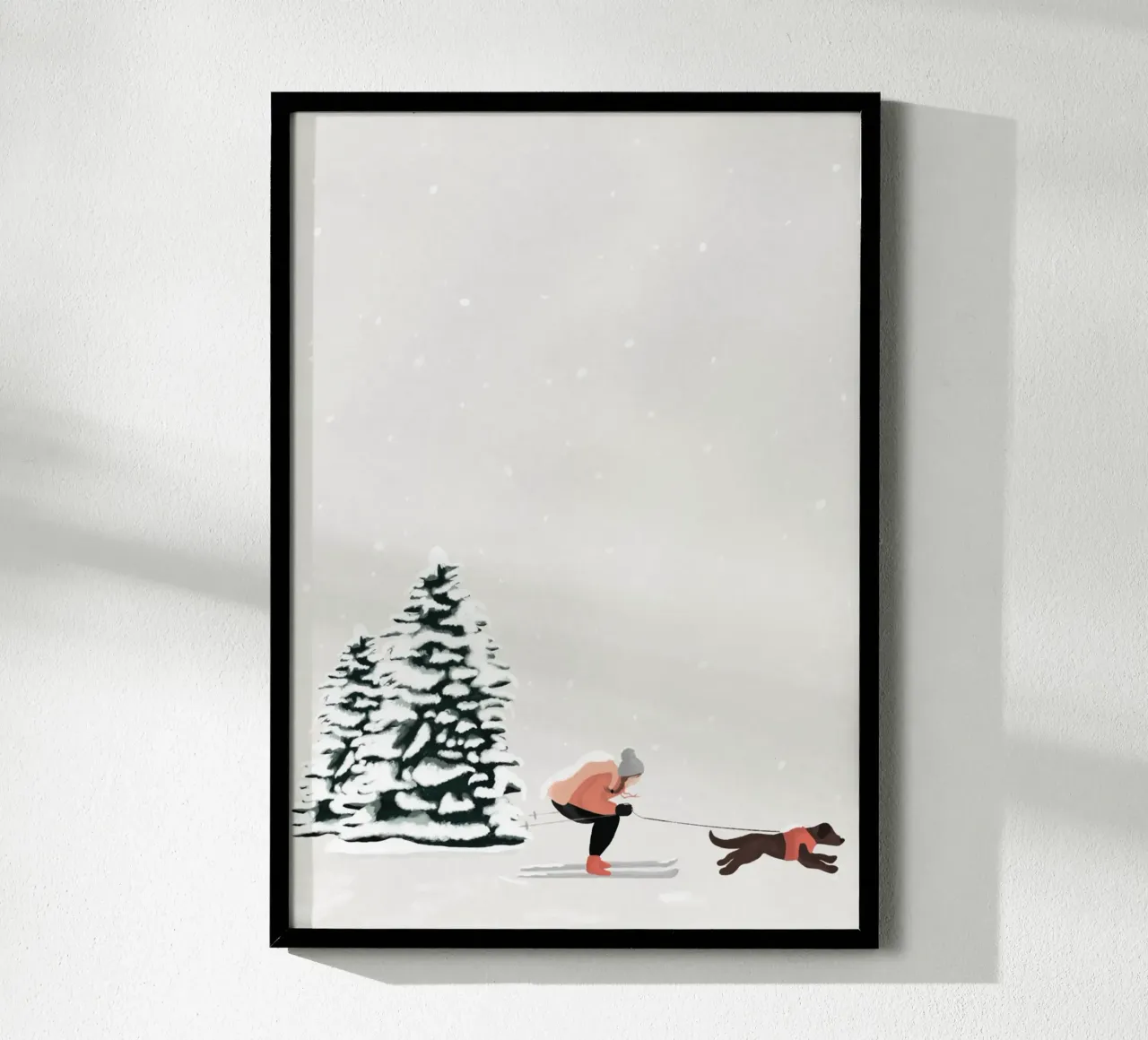 Ski trip poster da Papergreyy