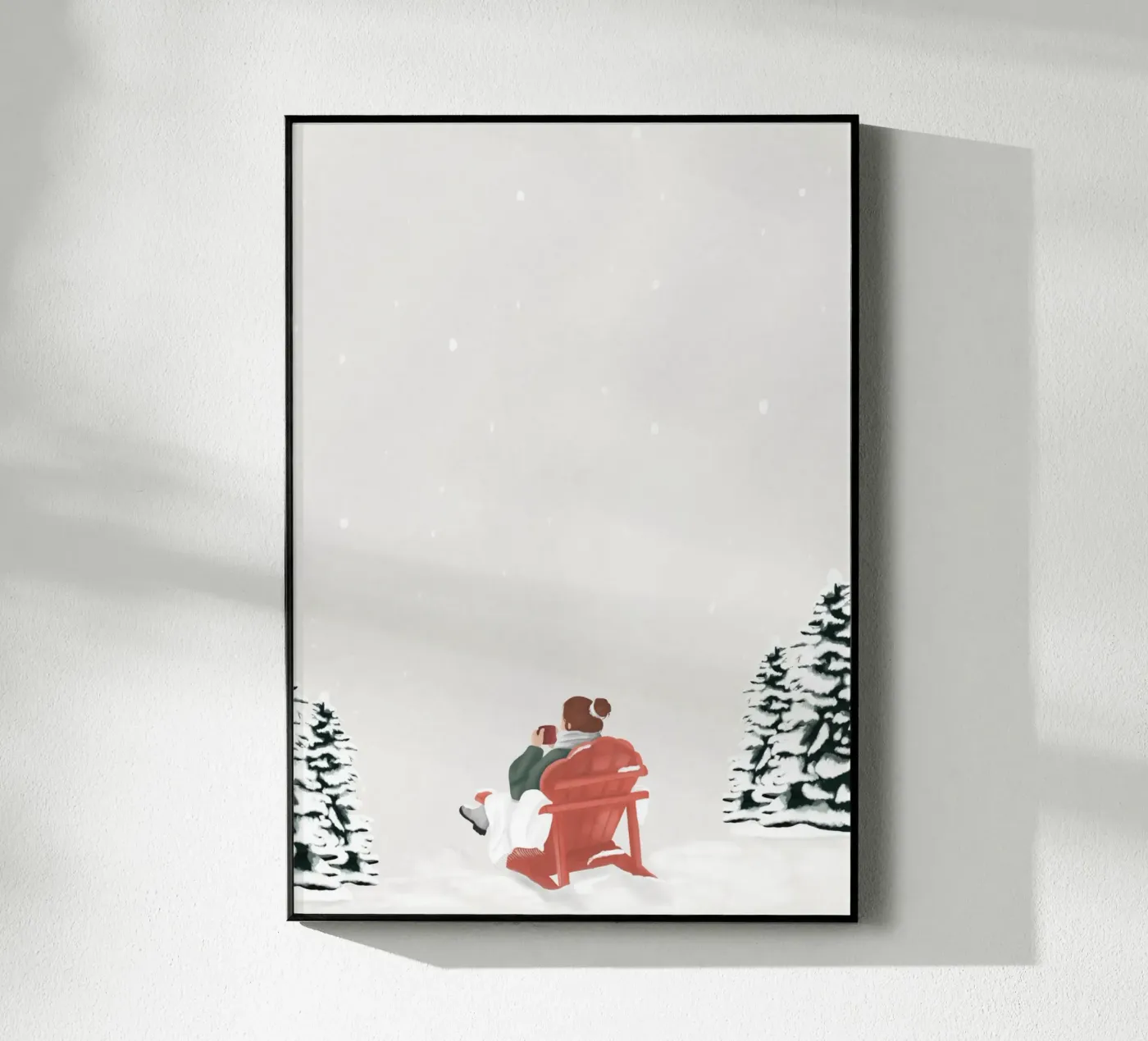 Snowing day plexiglass da Papergreyy