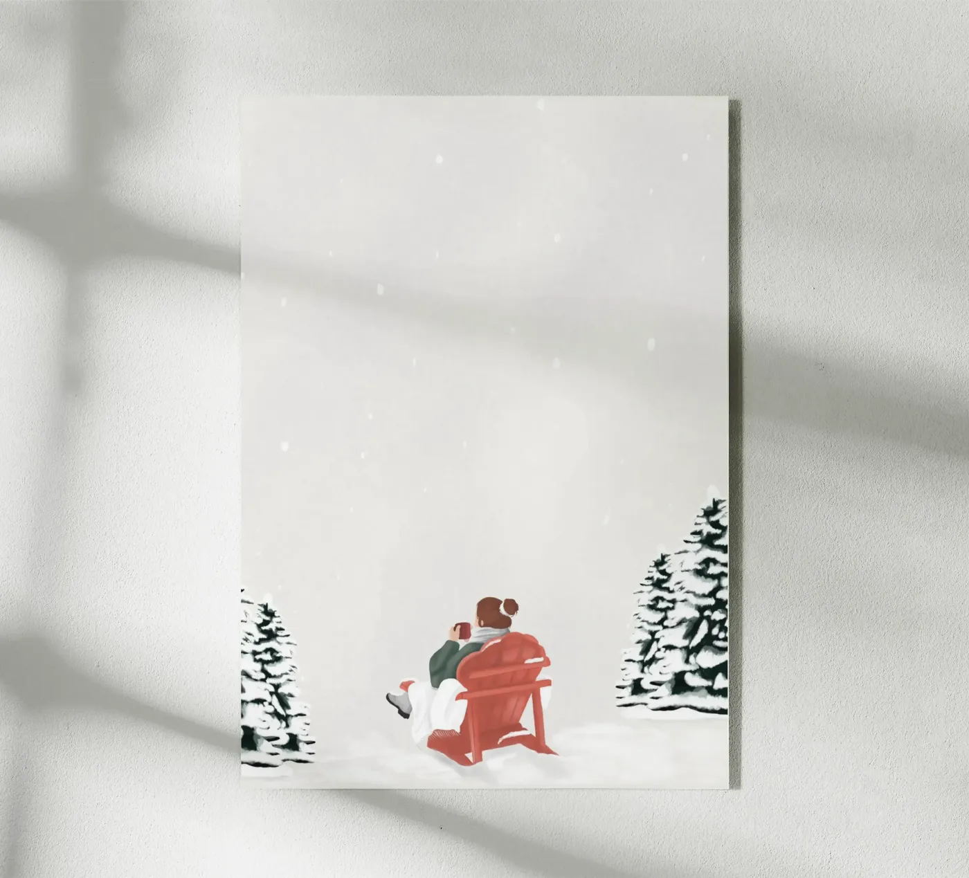 Snowing day plexiglass da Papergreyy