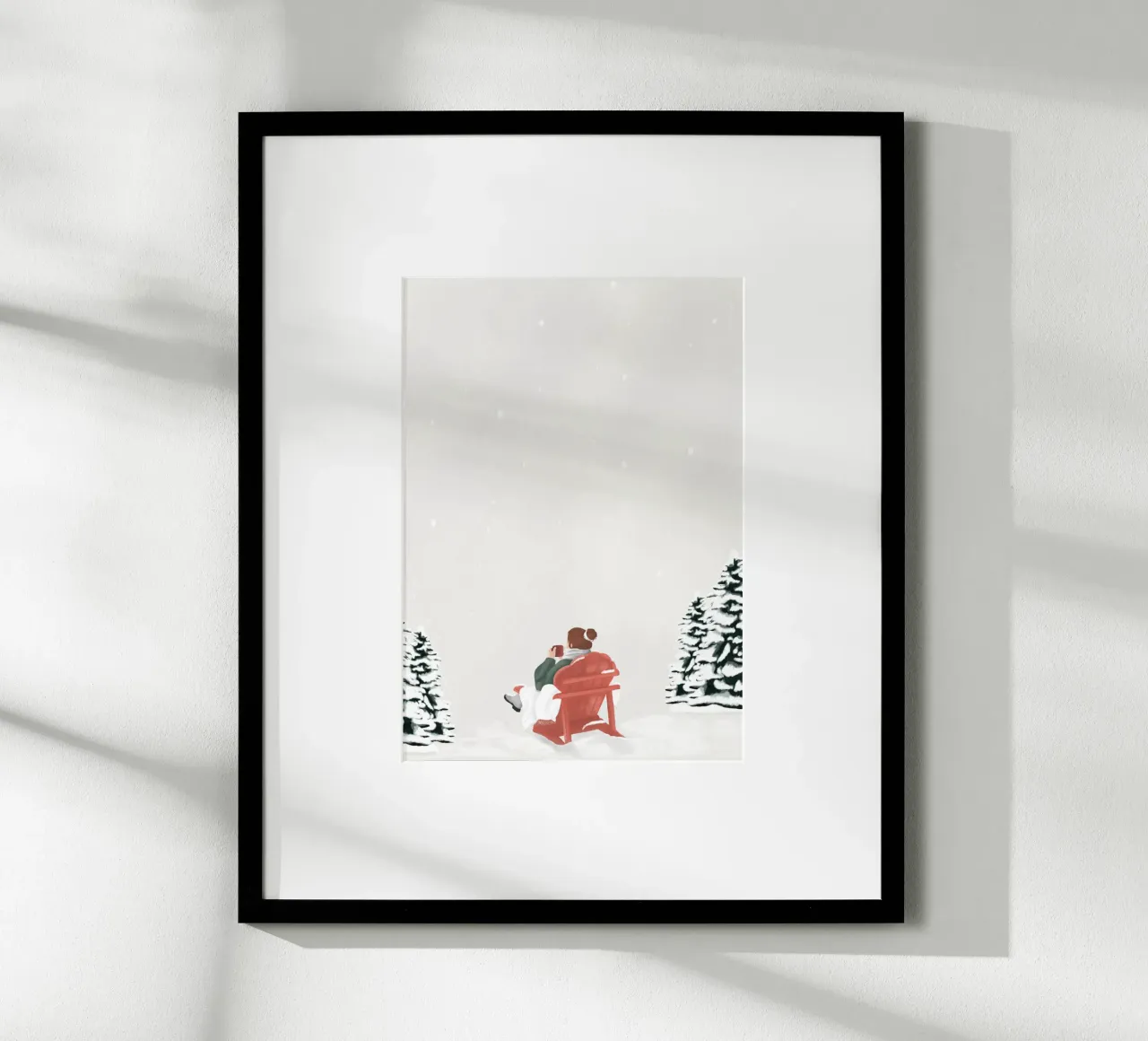Snowing day carta hahnemühle da Papergreyy
