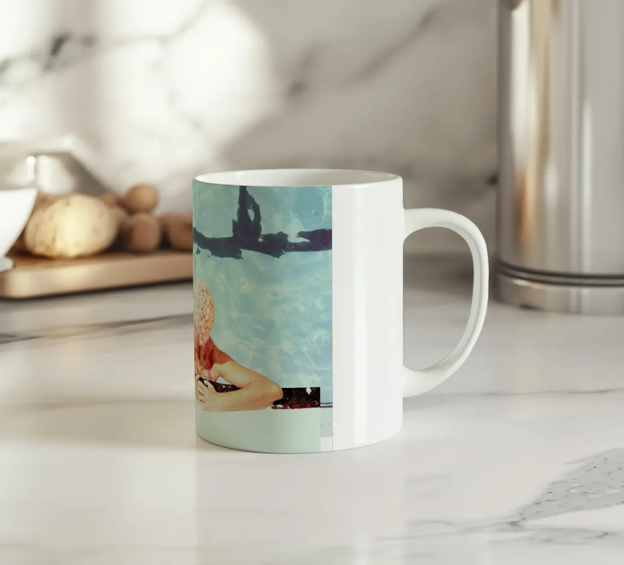 Kewpie 3 ceramic mug by Julian Wolkenstein