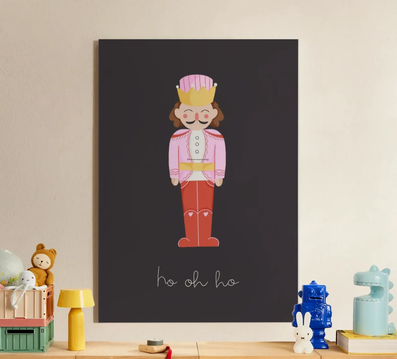 Ho oh ho acrylic glass by Papergreyy