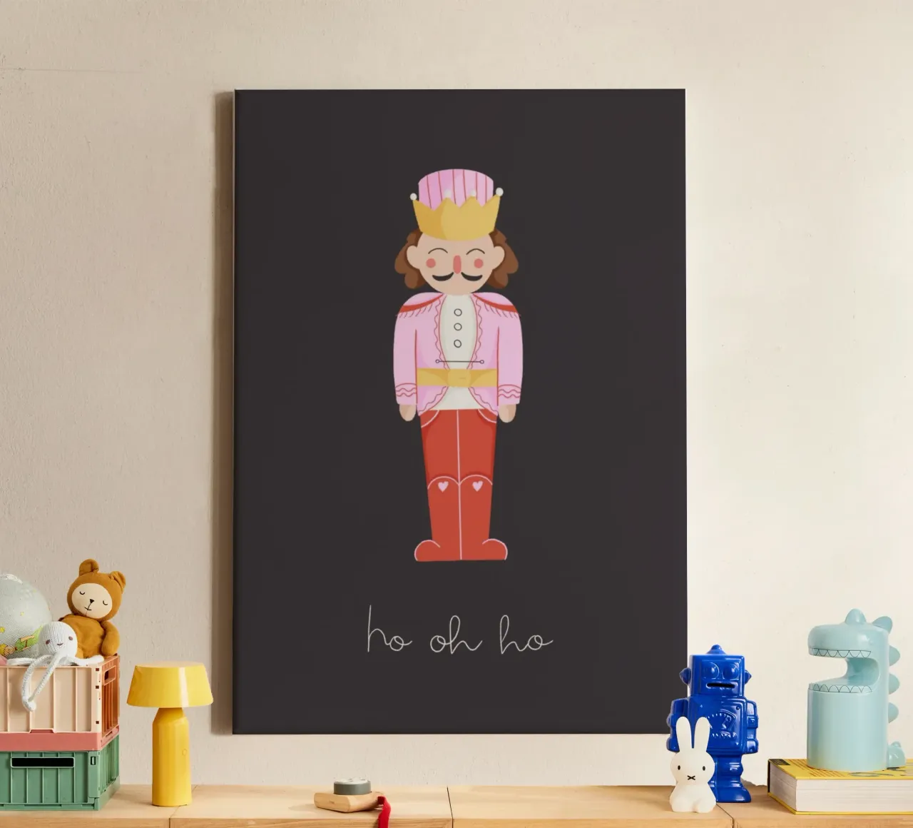 Ho oh ho canvas by Papergreyy