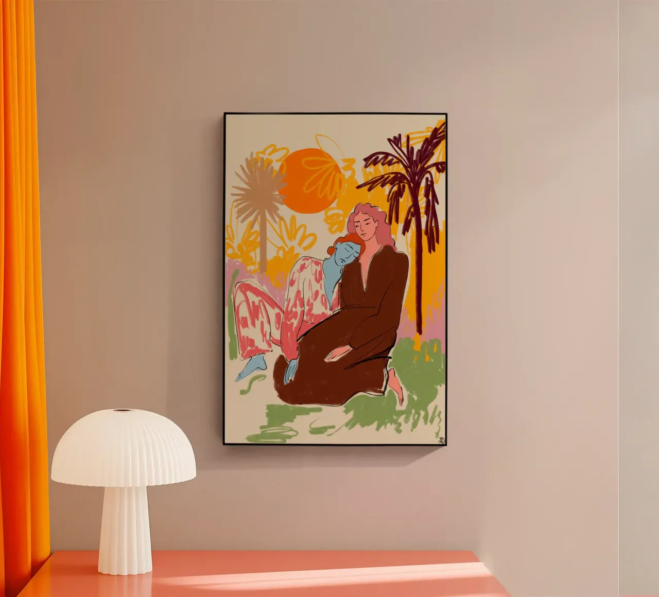 CARING LOVE plexiglass da Sandra Poliakov