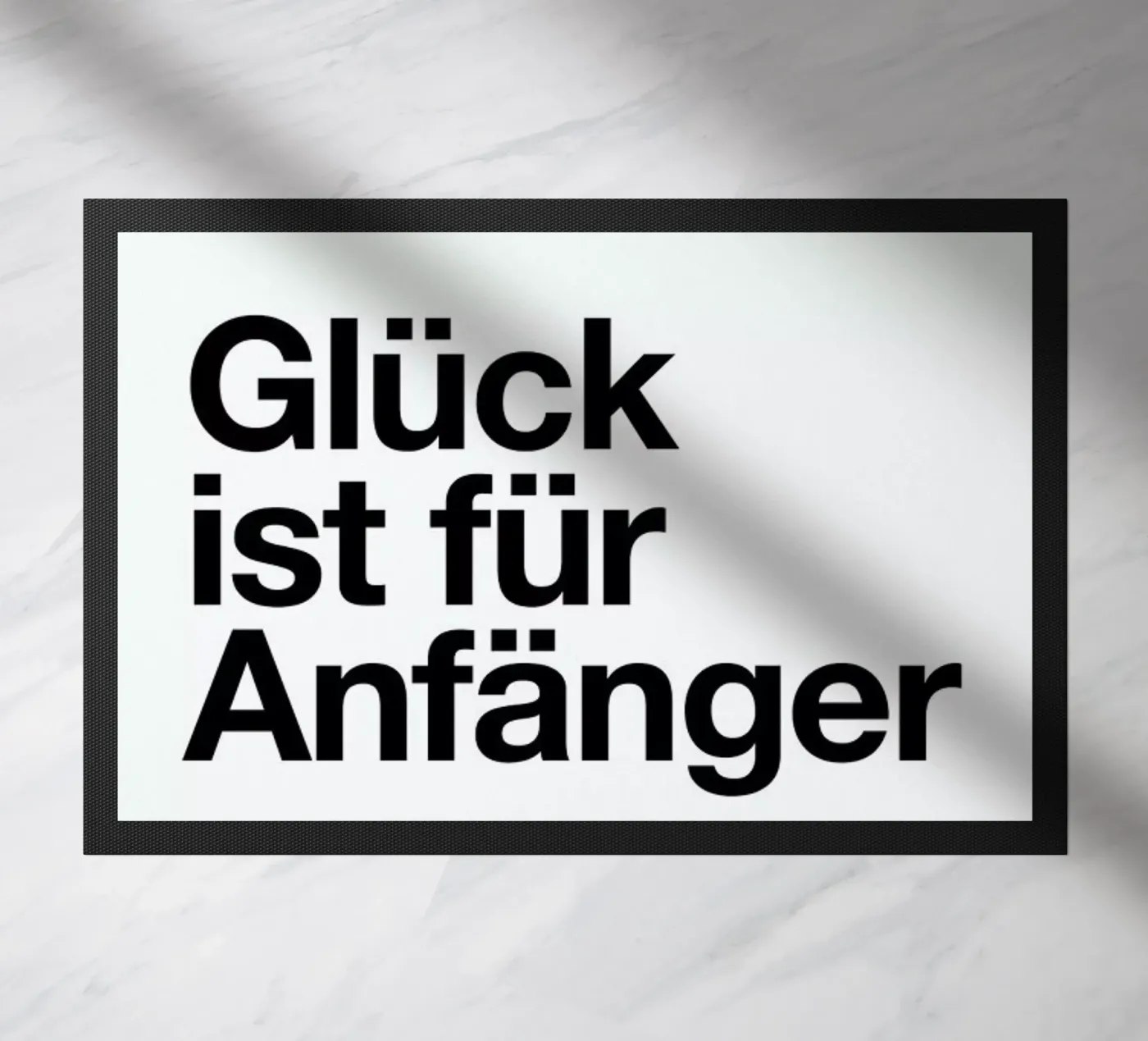 Glück doormat by Studio One