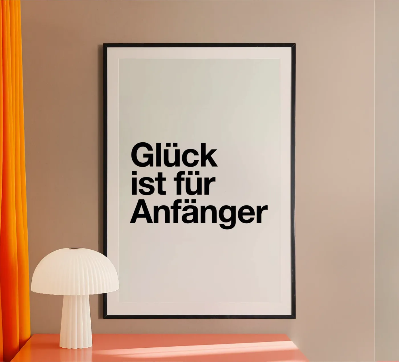 Glück poster van Studio One