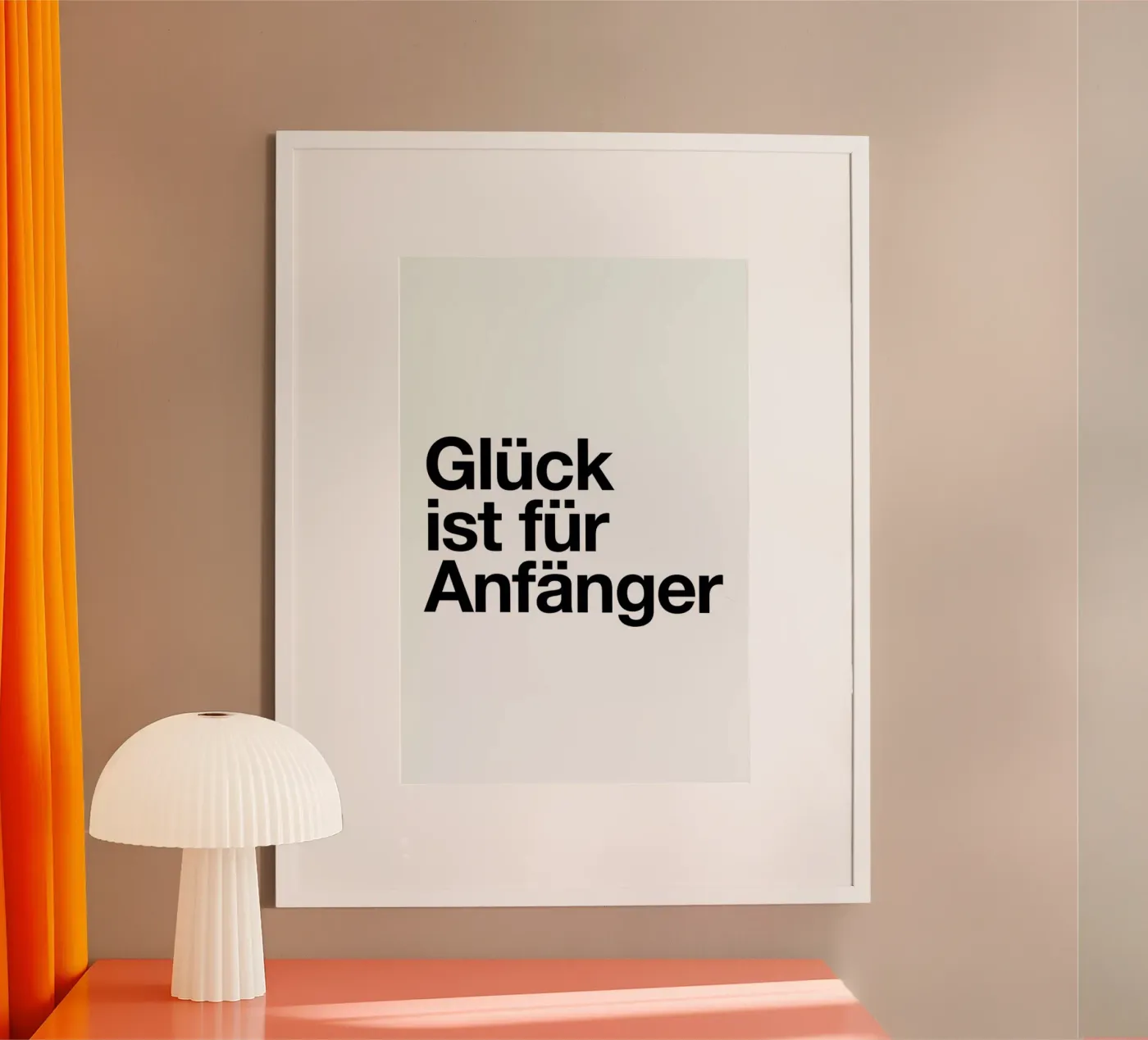 Glück poster van Studio One