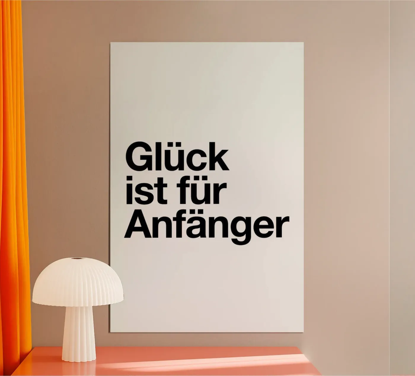 Glück poster van Studio One