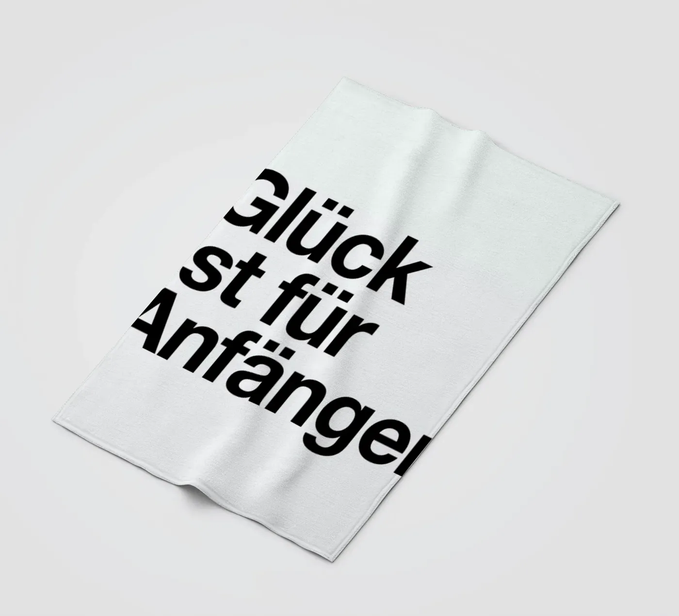 Glück fleecedeken van Studio One