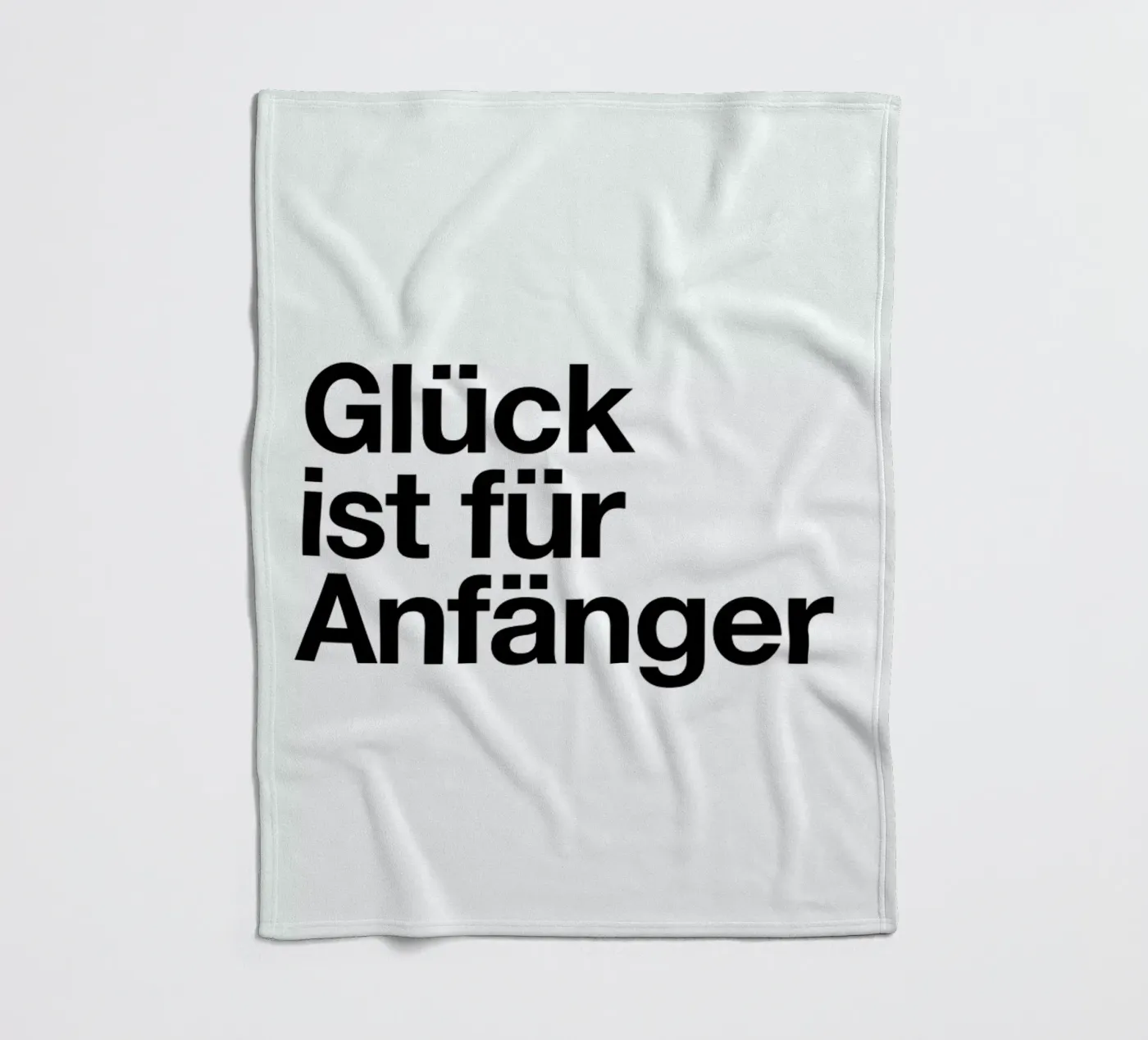Glück fleecedeken van Studio One