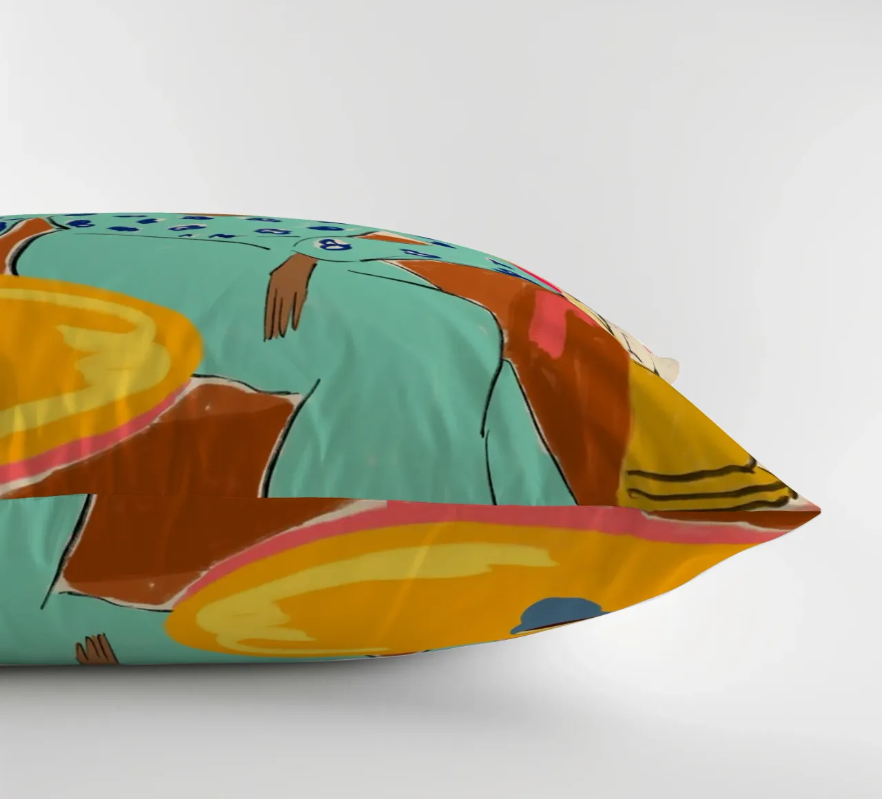 COLOURFUL TRANQUILITY cuscino da Sandra Poliakov
