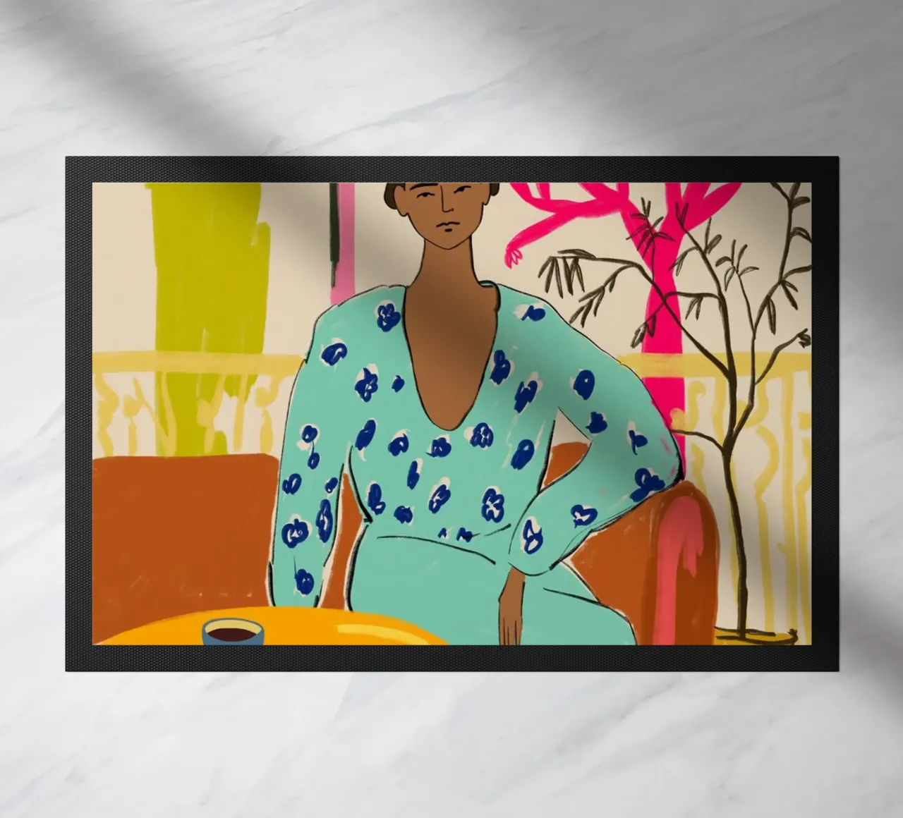 COLOURFUL TRANQUILITY zerbino da Sandra Poliakov