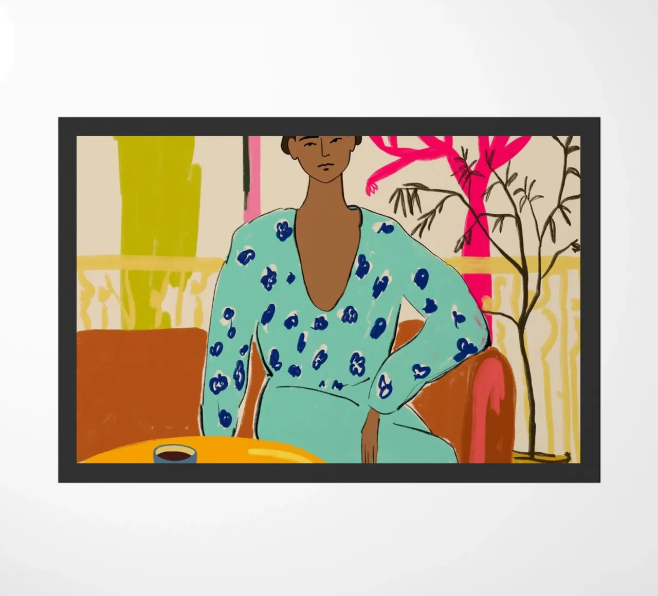 COLOURFUL TRANQUILITY zerbino da Sandra Poliakov