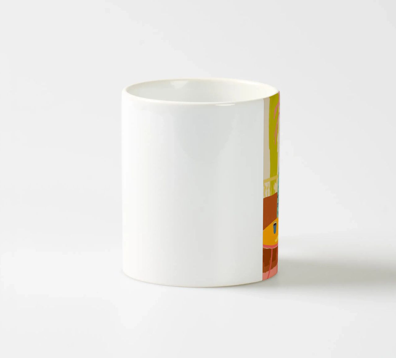 COLOURFUL TRANQUILITY tazza in ceramica da Sandra Poliakov