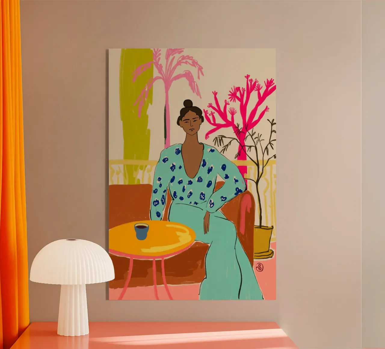 COLOURFUL TRANQUILITY plexiglass da Sandra Poliakov