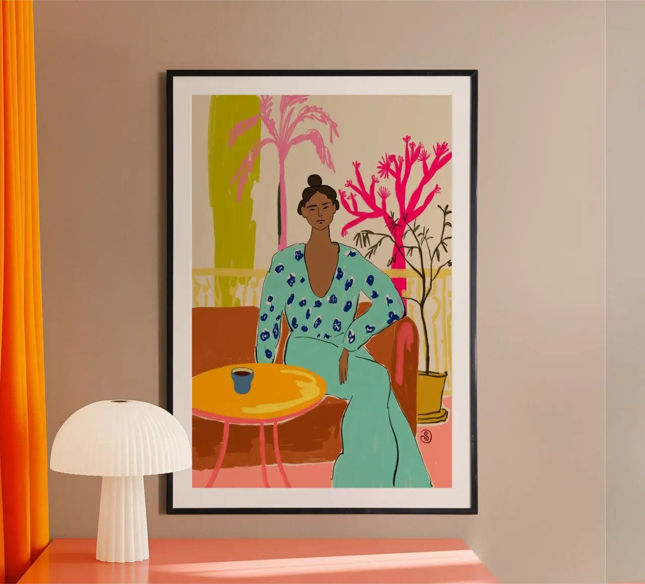 COLOURFUL TRANQUILITY poster da Sandra Poliakov