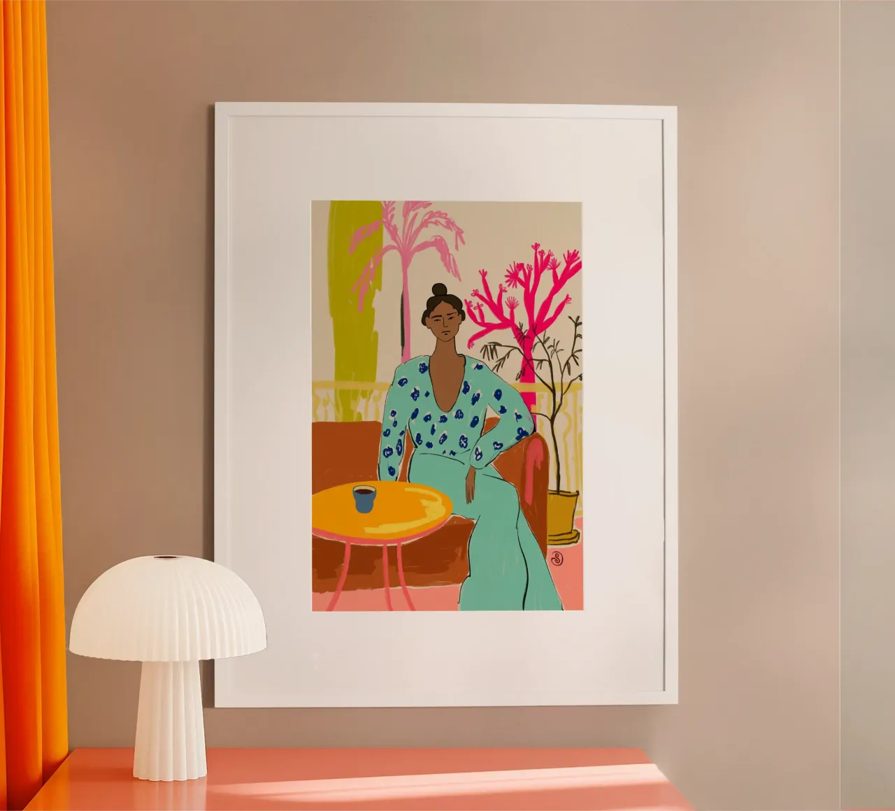 COLOURFUL TRANQUILITY poster da Sandra Poliakov