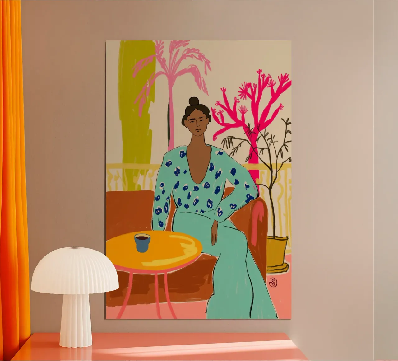 COLOURFUL TRANQUILITY poster da Sandra Poliakov