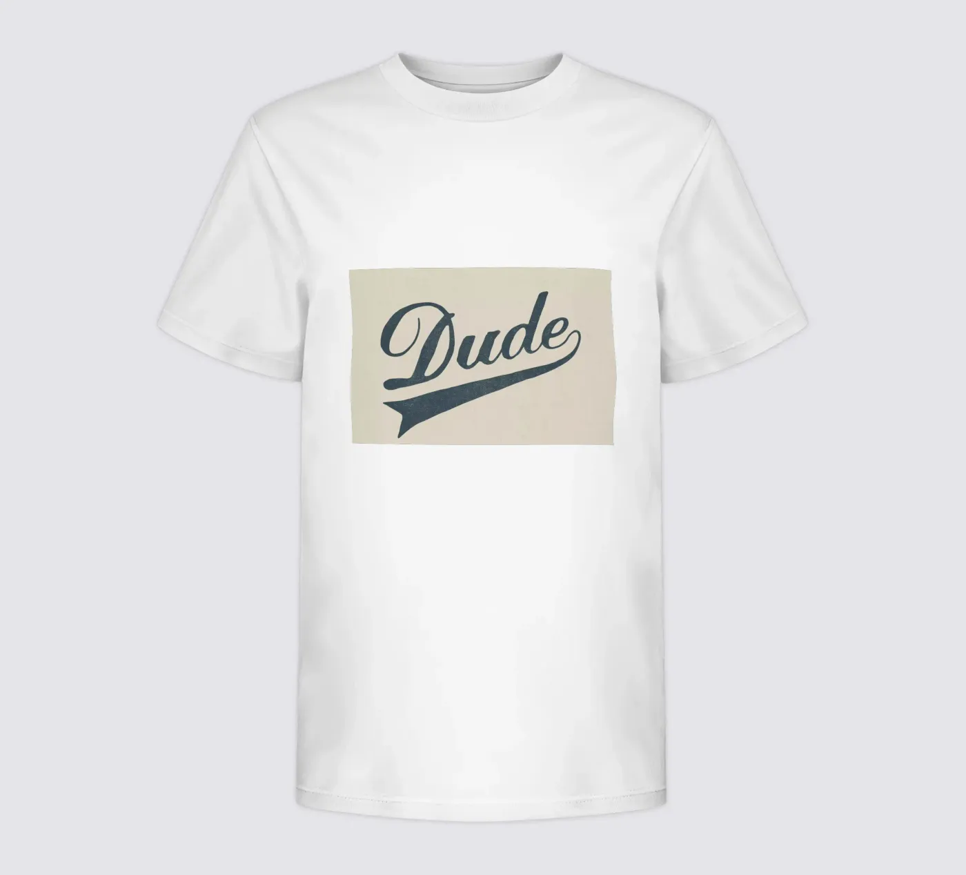 Dude kinder t-shirt van Florent Bodart